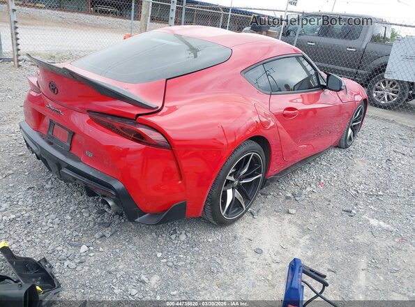 WZ1DB0C00MW041644 2021 TOYOTA GR SUPRA Красный Задняя правая четверть
