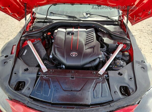 WZ1DB0C01MW039210 2021 TOYOTA GR Красный Вид задней части салона