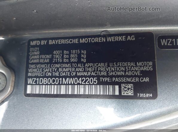 WZ1DB0C01MW042205 2021 TOYOTA GR SUPRA Silver Вид підкапотного простору
