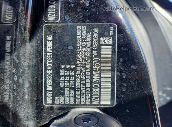 WZ1DB0C02NW046670 2022 TOYOTA GR Black ძრავის განყოფილების ხედი