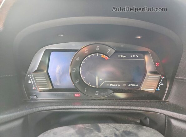 WZ1DB0C02NW046670 2022 TOYOTA GR Black ხელსაწყოთა პანელის ხედი