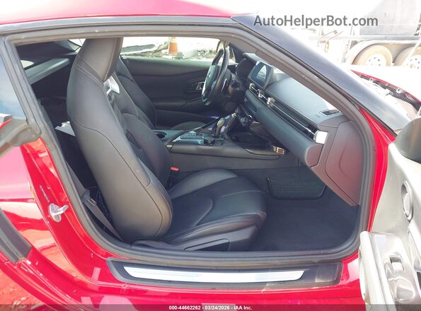 WZ1DB0C04MW034910 2021 TOYOTA GR SUPRA Red Vista interior delantera