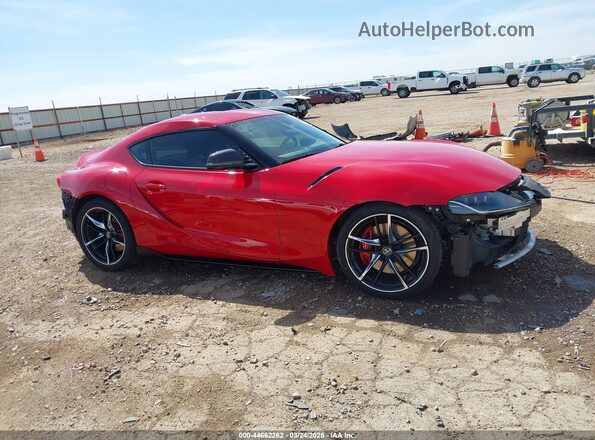 WZ1DB0C04MW034910 2021 TOYOTA GR SUPRA Red Vista interior de 360 grados