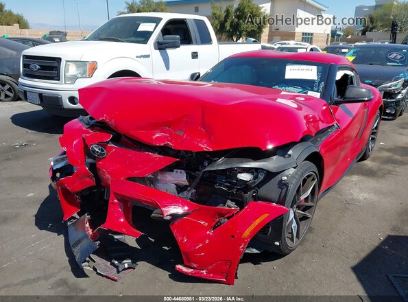 WZ1DB0C05MW040215 2021 TOYOTA GR SUPRA Red წინა ხედი