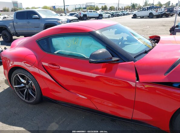 WZ1DB0C05MW040215 2021 TOYOTA GR SUPRA Red სალონის 360-გრადუსიანი ხედი