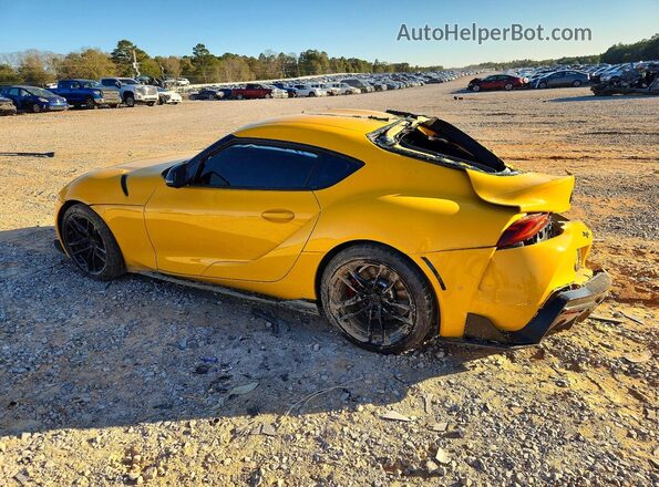 WZ1DB0C05MW040604 2021 TOYOTA SUPRA Yellow უკანა მარცხენა