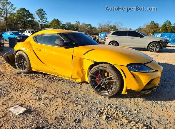 WZ1DB0C05MW040604 2021 TOYOTA SUPRA Yellow წინა მარჯვენა