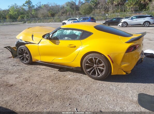 WZ1DB2C05NW047937 2022 TOYOTA GR SUPRA Yellow Панорамний вид салону 360°