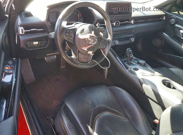 WZ1DB4C01LW030139 2020 TOYOTA GR Red Dashboard view