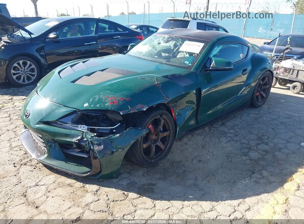 WZ1DB4C05LW021802 2020 TOYOTA GR SUPRA Green Vista tres cuartos delantera izquierda
