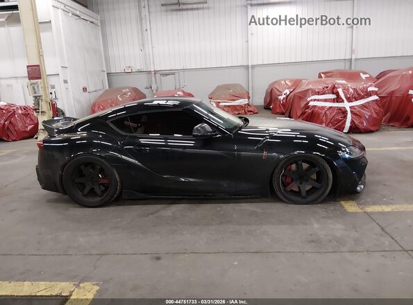 WZ1DB4C08LW022328 2020 TOYOTA GR SUPRA Black უკანა სალონის ხედი