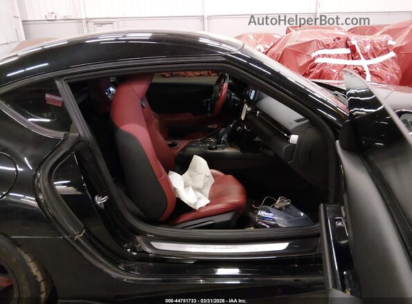 WZ1DB4C08LW022328 2020 TOYOTA GR SUPRA Black წინა სალონის ხედი