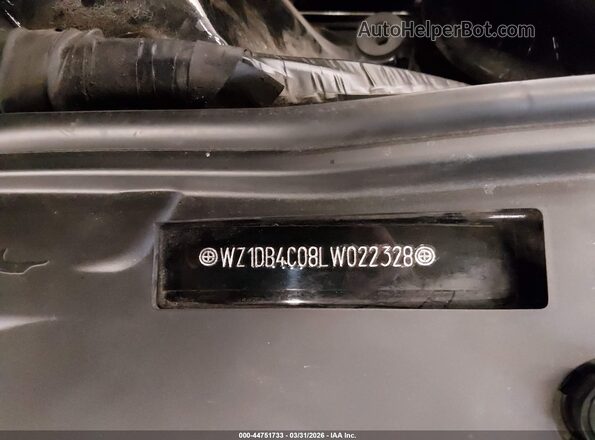 WZ1DB4C08LW022328 2020 TOYOTA GR SUPRA Black ძრავის განყოფილების ხედი