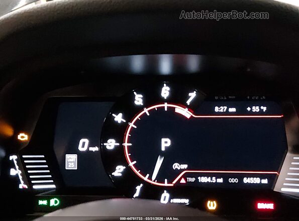 WZ1DB4C08LW022328 2020 TOYOTA GR SUPRA Black უკანა სავარძლების ხედი