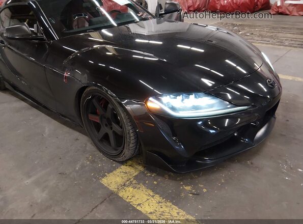 WZ1DB4C08LW022328 2020 TOYOTA GR SUPRA Black წინა ხედი