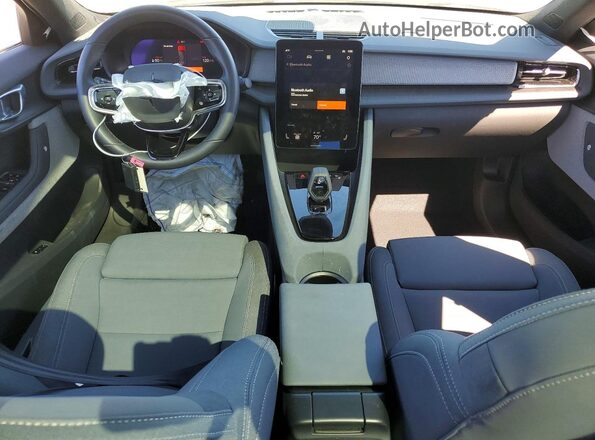YSMED3KA2PL114337 2023 POLESTAR 2 Gray Dashboard view