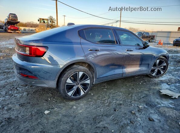 YSMFD3KA9RL229072 2024 POLESTAR 2 Blue Trasero derecho