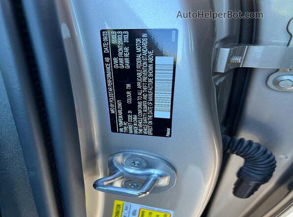 YSMFE3KA6RL239071 2024 POLESTAR 2 Gold Rear seats view