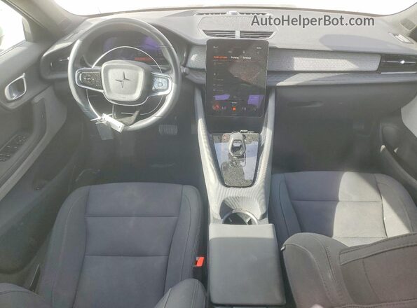 YSMFE3KAXRL213783 2024 POLESTAR 2 White Dashboard view