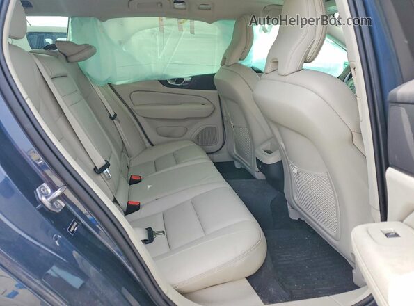 YV1102EK6L2357650 2020 VOLVO V60 Blue უკანა სავარძლების ხედი