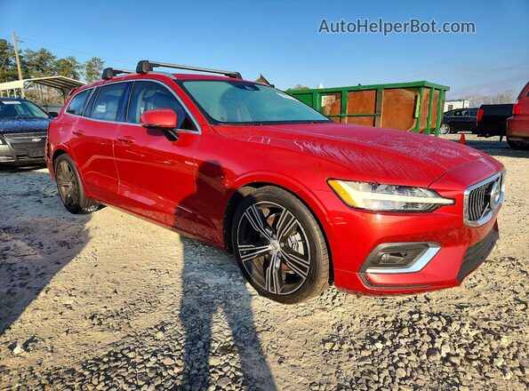YV1102EL8L2391324 2020 VOLVO V60 Red Առջևի աջ