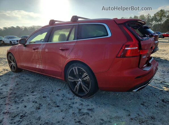 YV1102EL8L2391324 2020 VOLVO V60 Red Հետևի ձախ