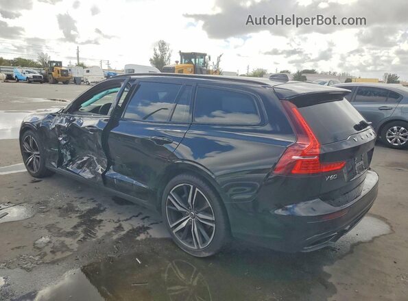 YV1102EM7L2393851 2020 VOLVO V60 Черный Задняя левая четверть