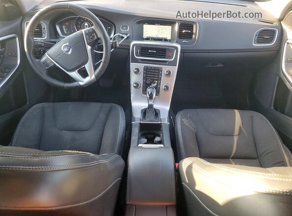YV140MEJ6H1352686 2017 VOLVO V60 White წინა პანელის ხედი