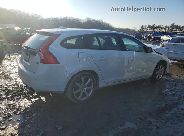 YV140MEJ6H1352686 2017 VOLVO V60 White უკანა მარჯვენა