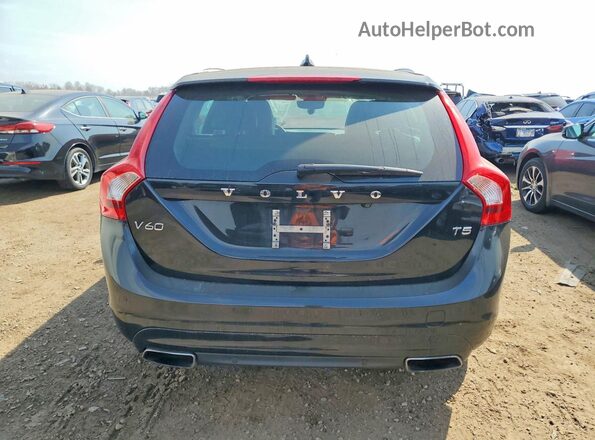 YV140MEK5H1333846 2017 VOLVO V60 Blue უკანა ხედი
