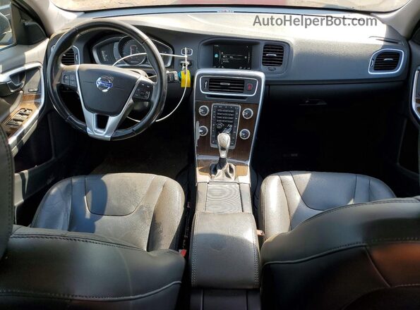 YV140MEK5H1333846 2017 VOLVO V60 Blue წინა პანელის ხედი