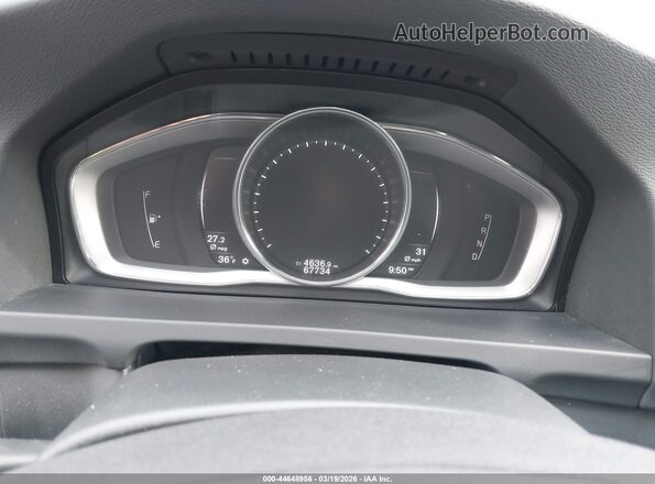 YV140MEL3J2379085 2018 VOLVO V60 Blue Rear seats view
