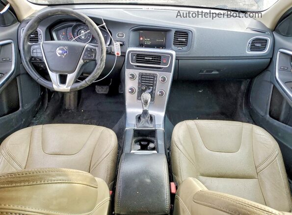 YV140MTL2H2420285 2017 VOLVO S60 Black Vista del salpicadero