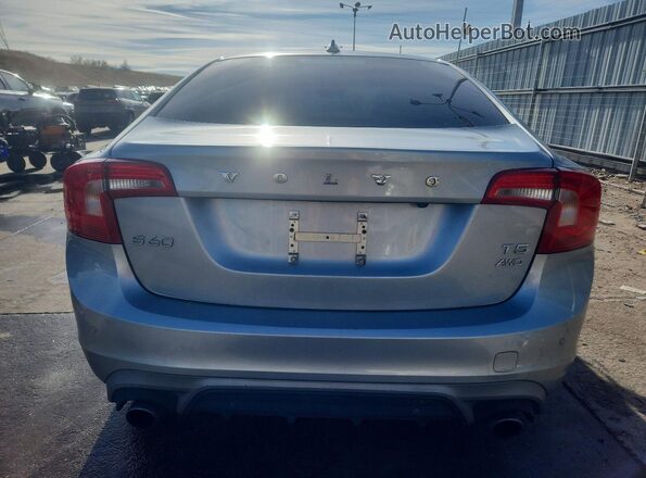 YV140MTL5J2459992 2018 VOLVO S60 Silver Հետևի տեսք