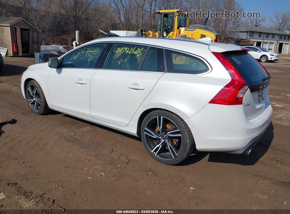 YV149MSS3H1333984 2017 VOLVO V60 White Հետևի ձախ