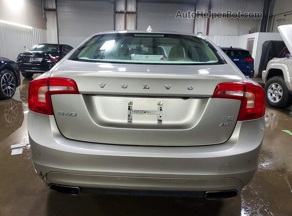 YV1612TK6G2391311 2016 VOLVO S60 Beige Вид ззаду