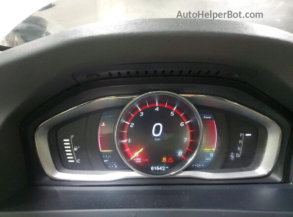 YV1612TK6G2391311 2016 VOLVO S60 Beige Вид щитка приладів