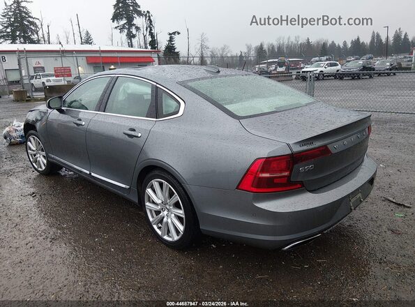 YV1A22ML2H1006767 2017 VOLVO S90 Gray Հետևի ձախ