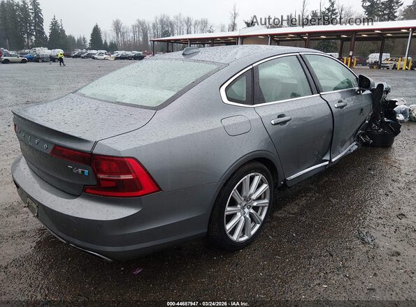 YV1A22ML2H1006767 2017 VOLVO S90 Gray Հետևի աջ