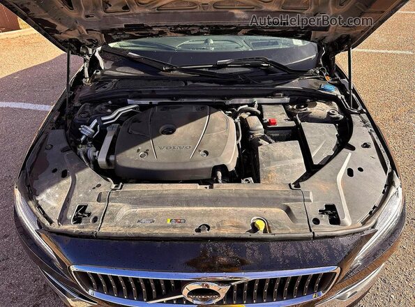 YV1A22ML4H1007385 2017 VOLVO S90 Black Առջևի վահանակի տեսք