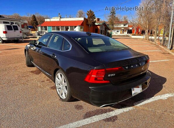 YV1A22ML4H1007385 2017 VOLVO S90 Black Առջևի աջ