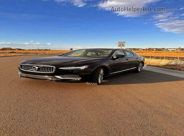 YV1A22ML4H1007385 2017 VOLVO S90 Black Հետևի աջ