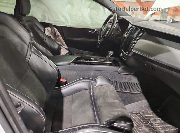 YV1A22VMXK1087418 2019 VOLVO V90 Белый Вид салона спереди