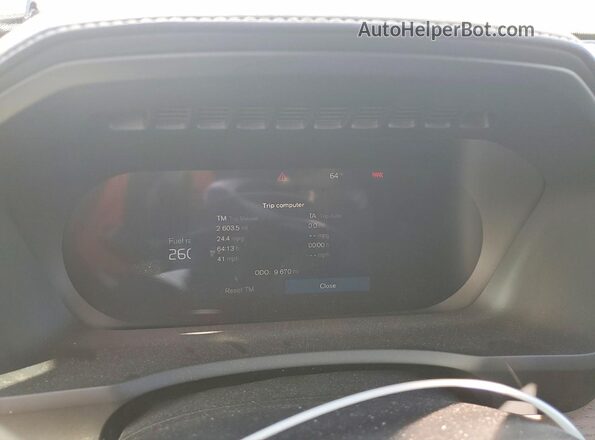 YV4062PA1S1370778 2025 VOLVO XC90 Белый Вид щитка приборов