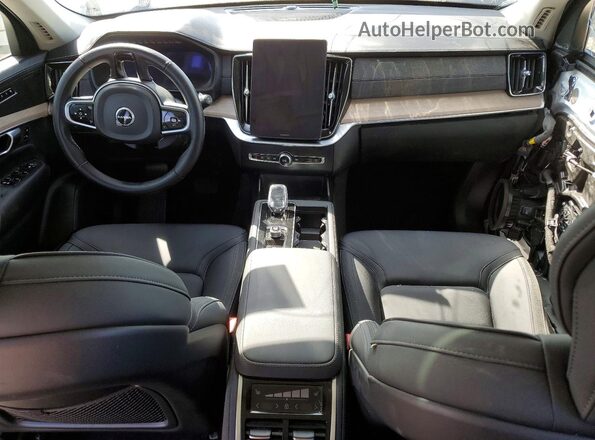 YV4062PB7S1372799 2025 VOLVO XC90 White Dashboard view