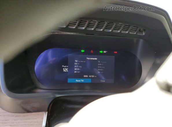 YV4062PB7S1372799 2025 VOLVO XC90 White Instrument cluster view