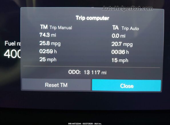YV4062PF9S1333067 2025 VOLVO XC90 Blue 