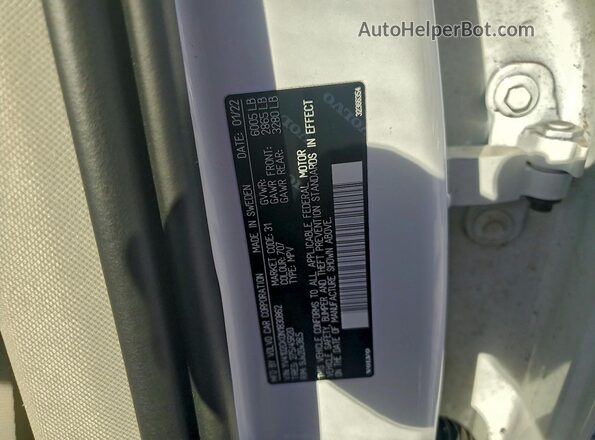 YV4102CK0N1830862 2022 VOLVO XC90 Белый Панорамный вид салона 360°