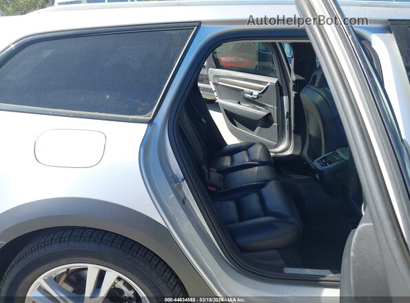 YV4102NK2J1021385 2018 VOLVO V90 CROSS COUNTRY Gray Вид наклейки з VIN-кодом