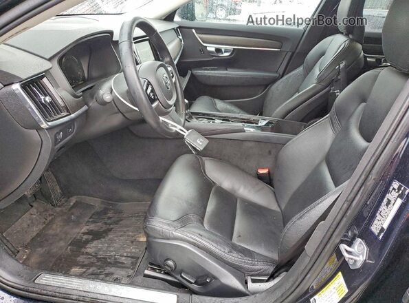YV4102NK5K1084594 2019 VOLVO V90 Black Vista interior delantera
